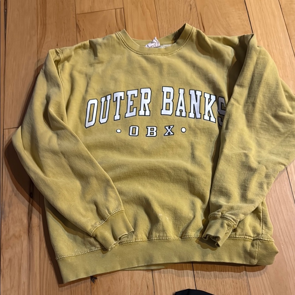 OBX Men's Yellow Sweater